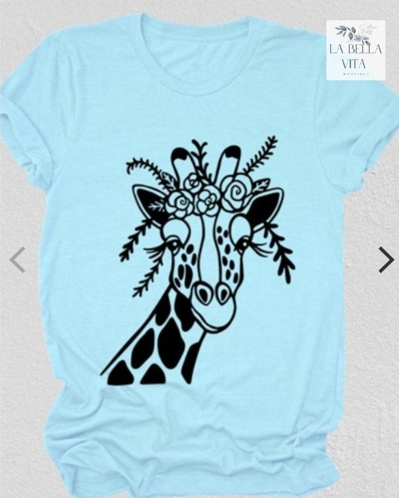 Giraffe T shirt