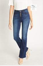 Enjean Bootcut, button up jeans